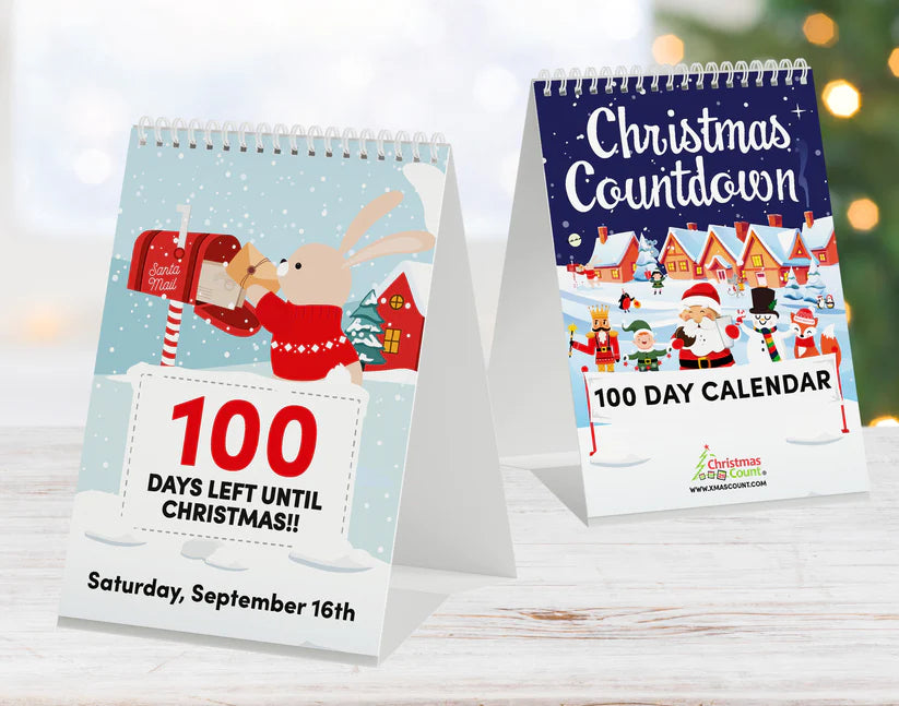 100 Day Christmas Countdown Calendar 2024