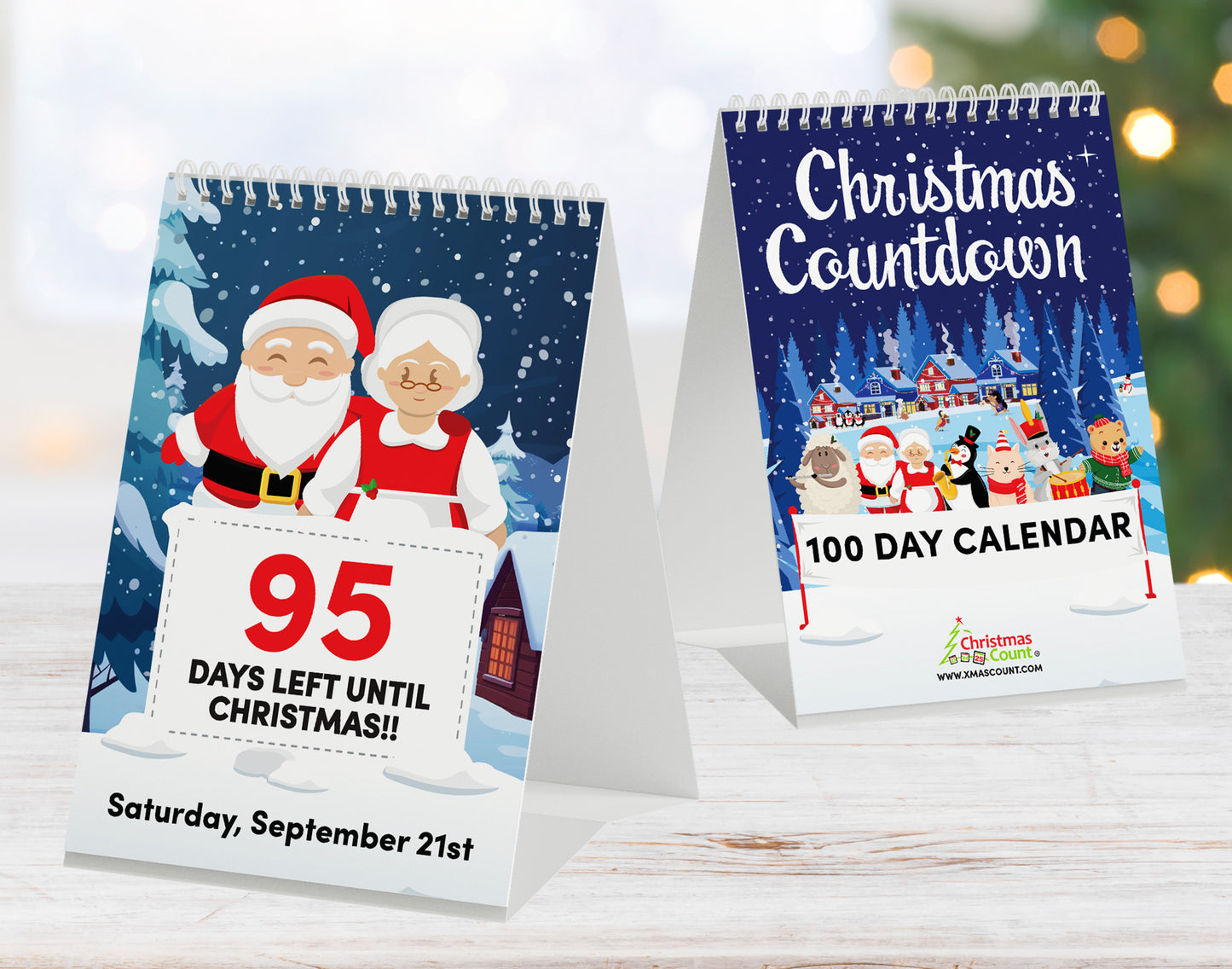 100 Day Christmas Countdown Official Calendar 2024