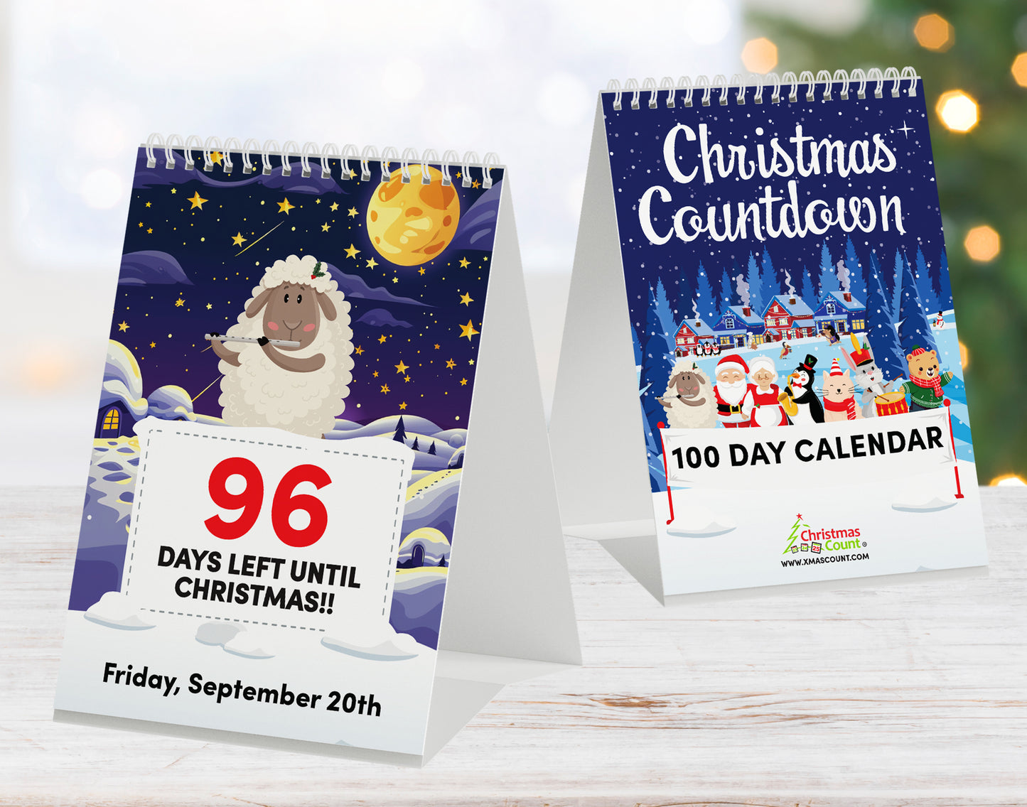 100 Day Christmas Countdown Official Calendar 2024