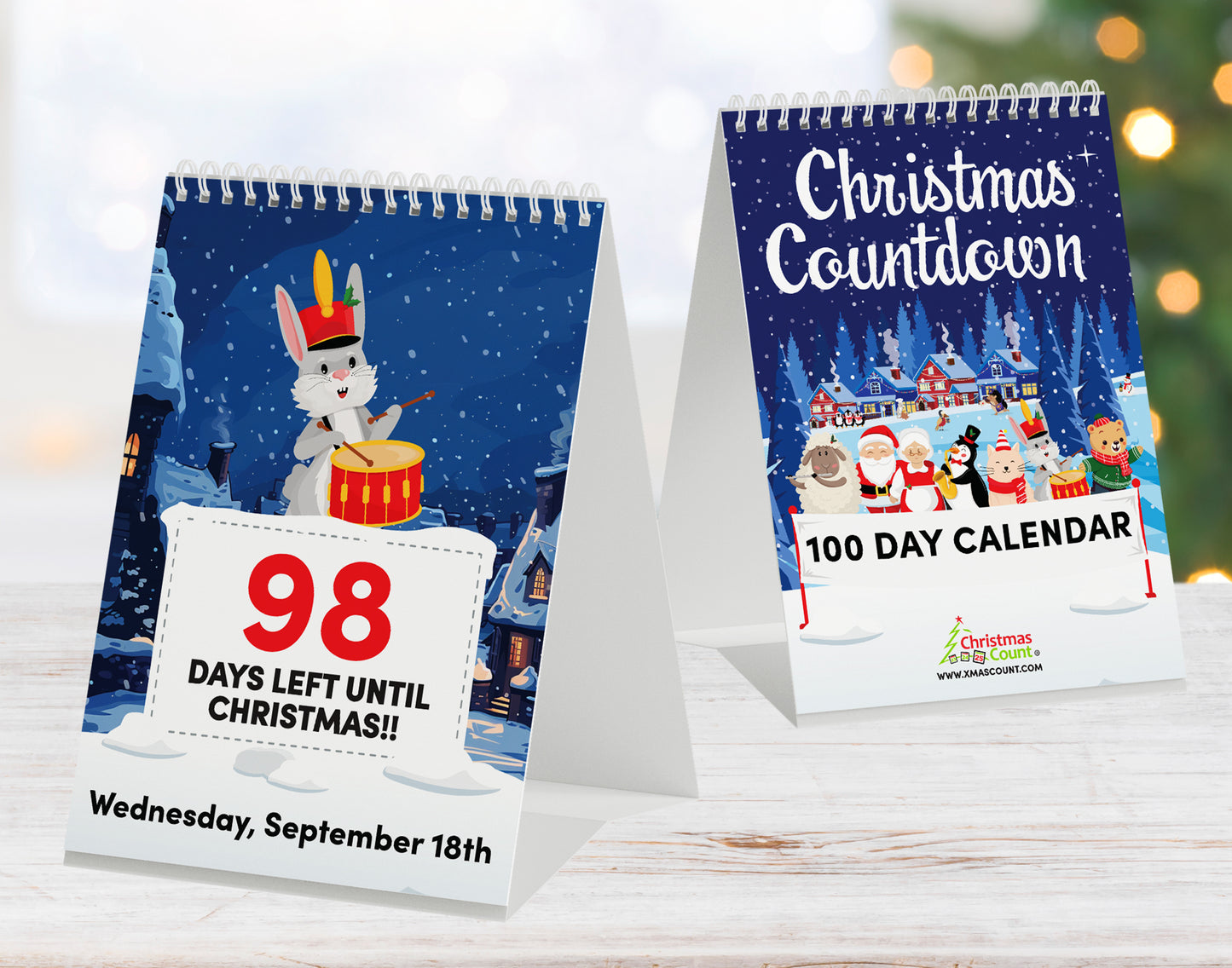 100 Day Christmas Countdown Official Calendar 2024