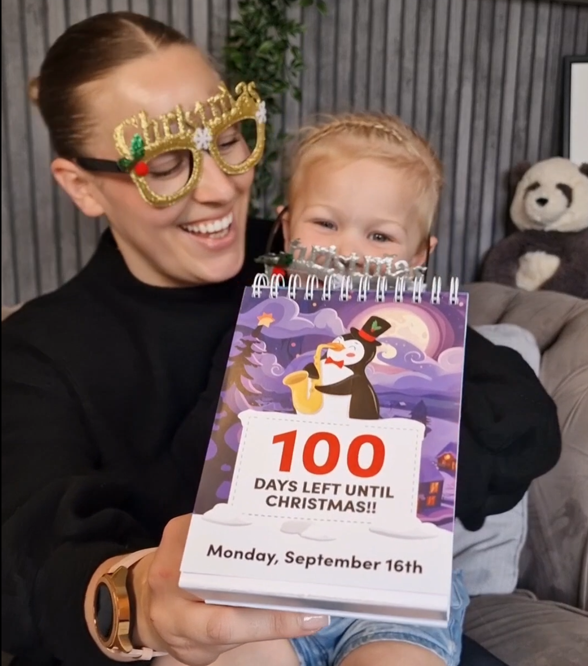 100 Tage Weihnachts-Countdown Kalender 2025 - Abreißkalender Für Vorfreude Auf Weihnachten